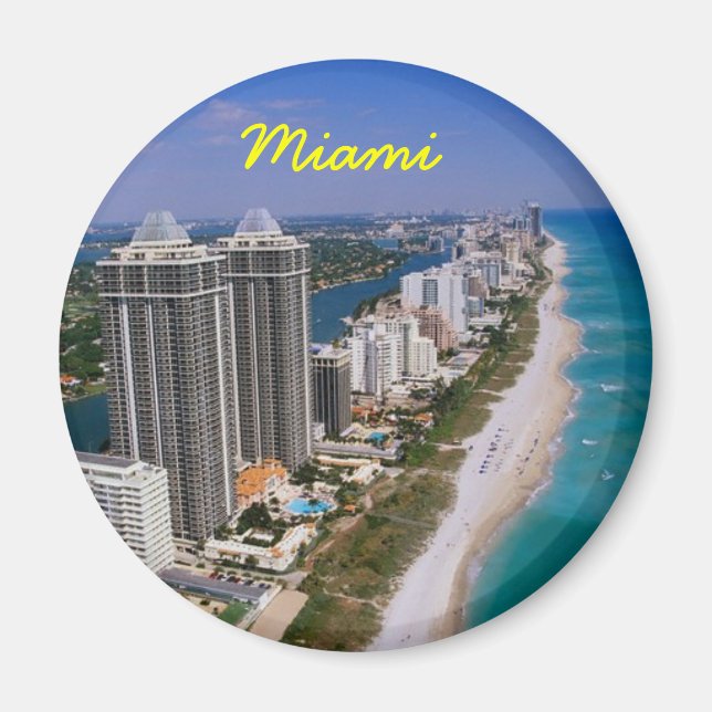 Miami Kühlschrankmagnet Magnet (Vorne)