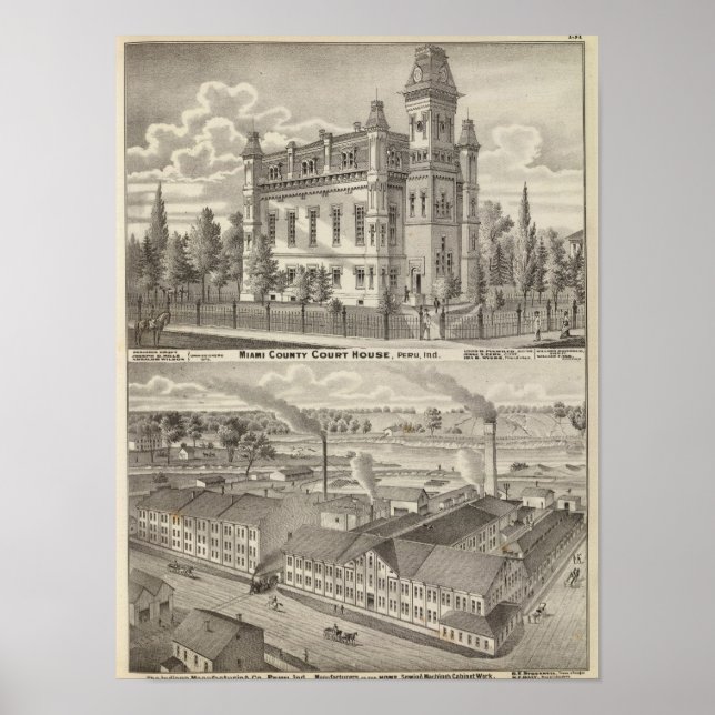 Miami Landkreis Court House Poster (Vorne)