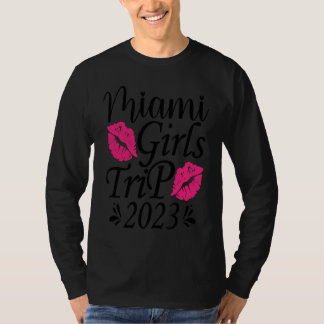 Miami Mädchenstrip 2023 Junggesellinnenabschied T-Shirt