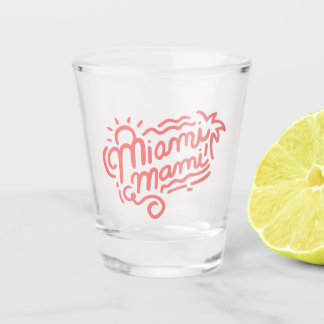 Miami Mami Bachelorettes Shot Glass Schnapsglas