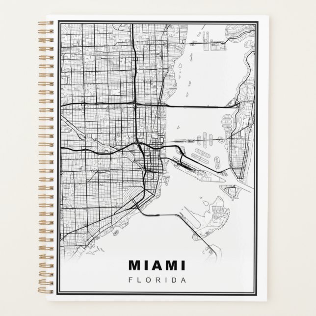 Miami Map Planer (Vorderseite)