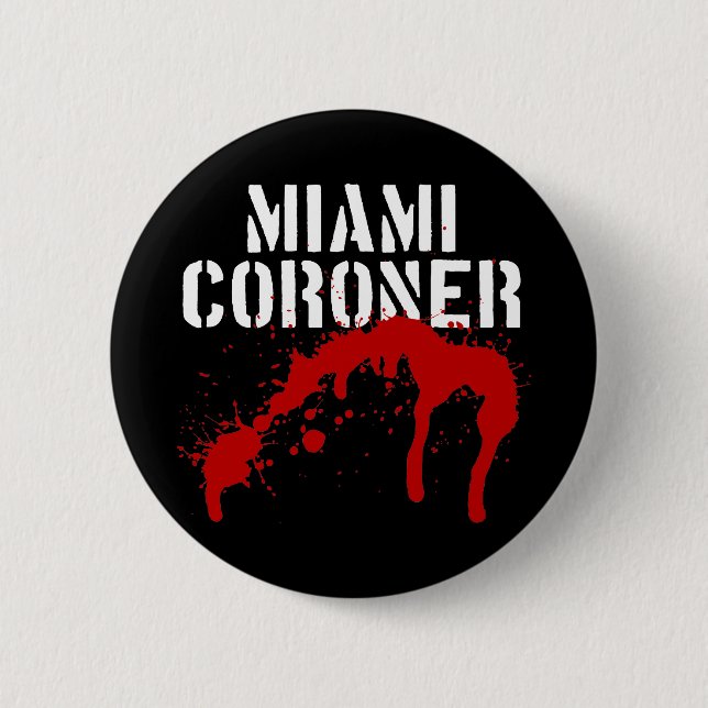 Miami-Metro Palladium-Untersuchungsrichter Button (Vorderseite)