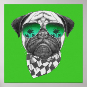 Miami Mops Poster