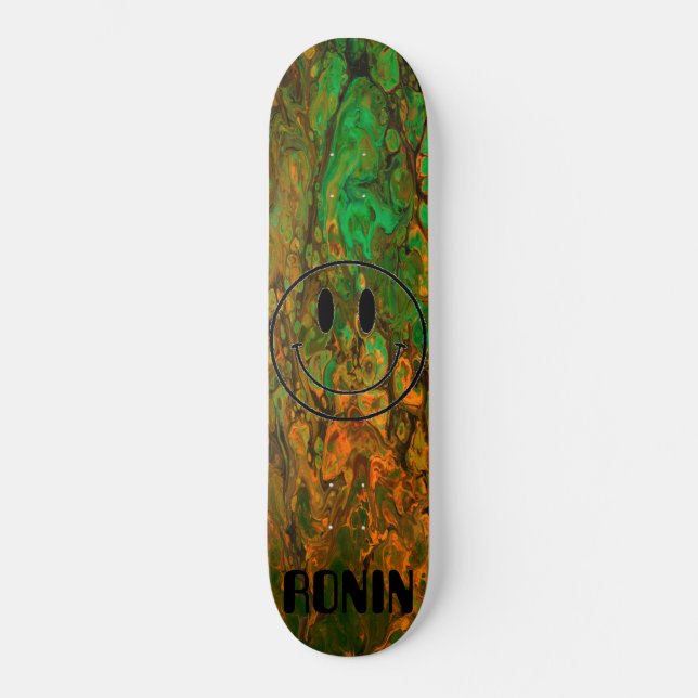 Miami Nice RONIN BRAND Skateboard Deck (Vorderseite)