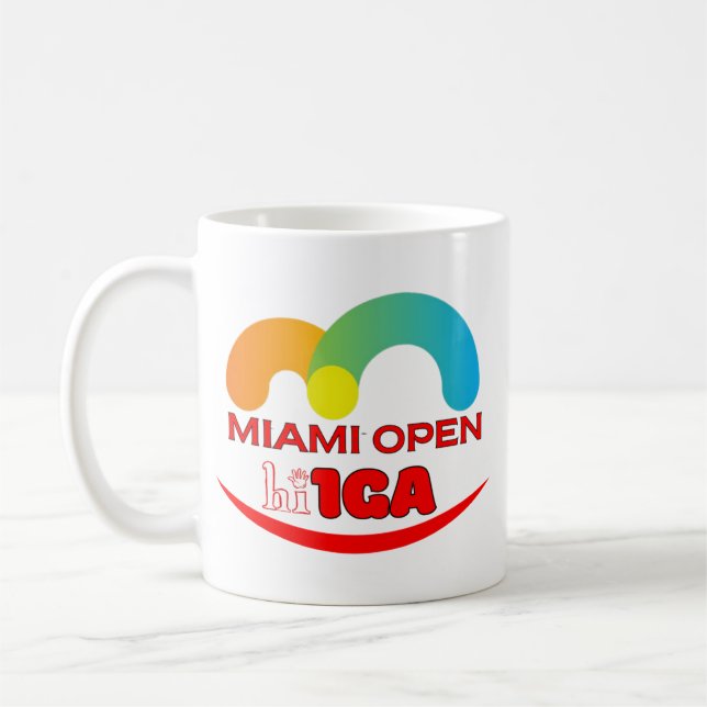 Miami Open Kaffeetasse (Links)