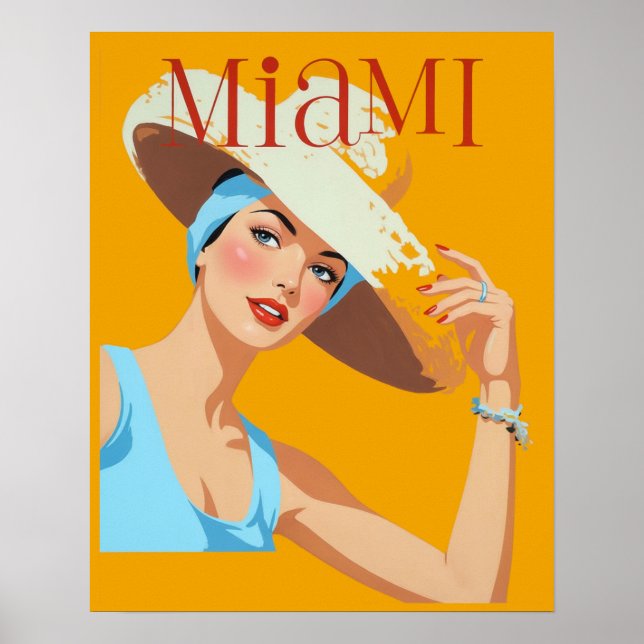 Miami Plakat  (Vorne)