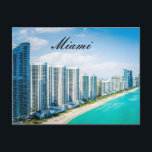 MIAMI POSTCARD POSTKARTE<br><div class="desc">MIAMI POSTCARD</div>