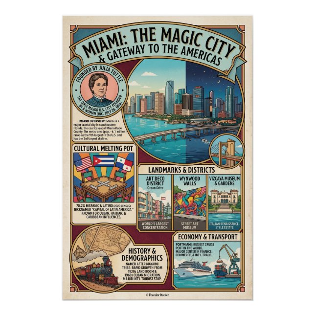 Miami Poster (Vorderseite)