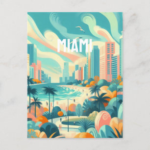 Miami Postkarte