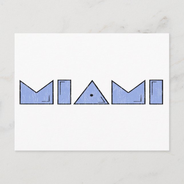 miami postkarte (Vorderseite)