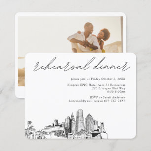 Miami Probe Dinner Einladungs-Karte Begleitkarte