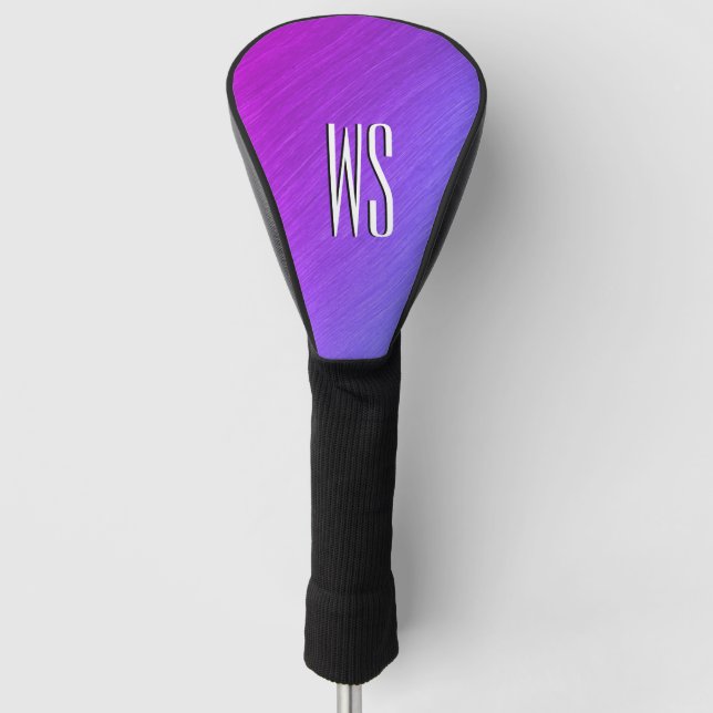 Miami Shine Monogram Golf Headcover (Vorderseite)