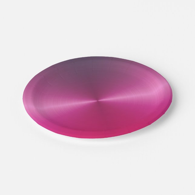 Miami Shine Pappteller (Schrägansicht)