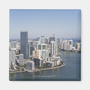 Miami Skyline 3 Magnet