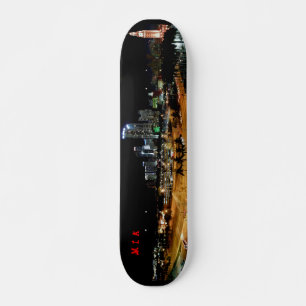 ~Miami Skyline~ MIA SKATE DECK, KÜMMERN SIE! Skateboard
