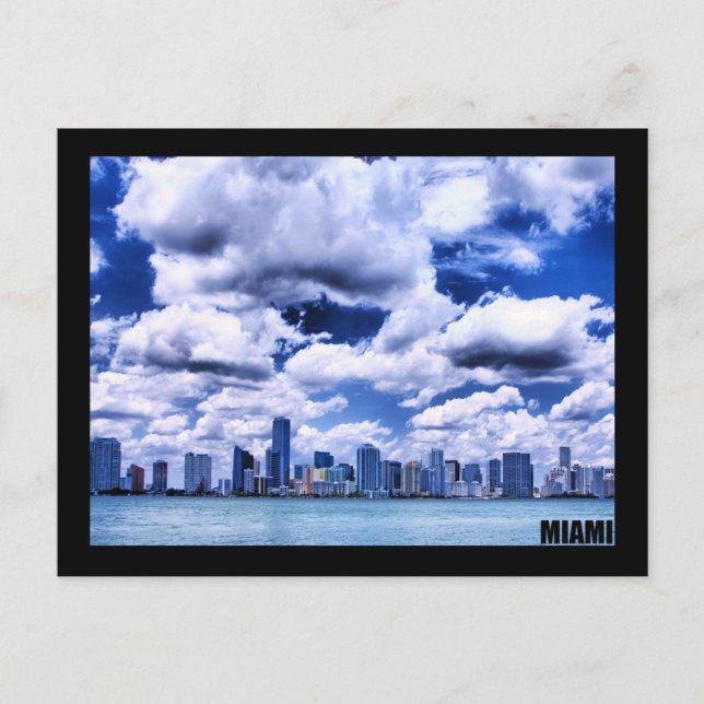 Miami skyline - Postkarte (Vorderseite)