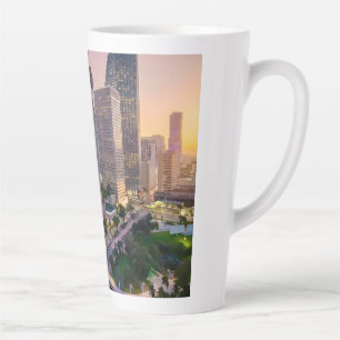 Miami-Skyline-Sonnenuntergang mit InterContinental Milchtasse