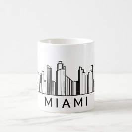 Miami Skyline - Stadtbild Kaffeetasse