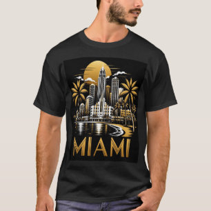 Miami-Skyline T-Shirt