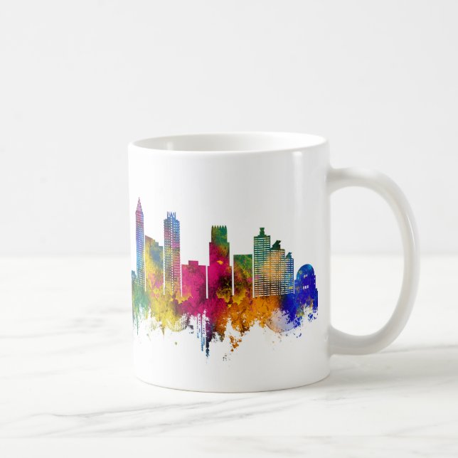 Miami South Beach Florida Skyline Kaffeetasse (Rechts)