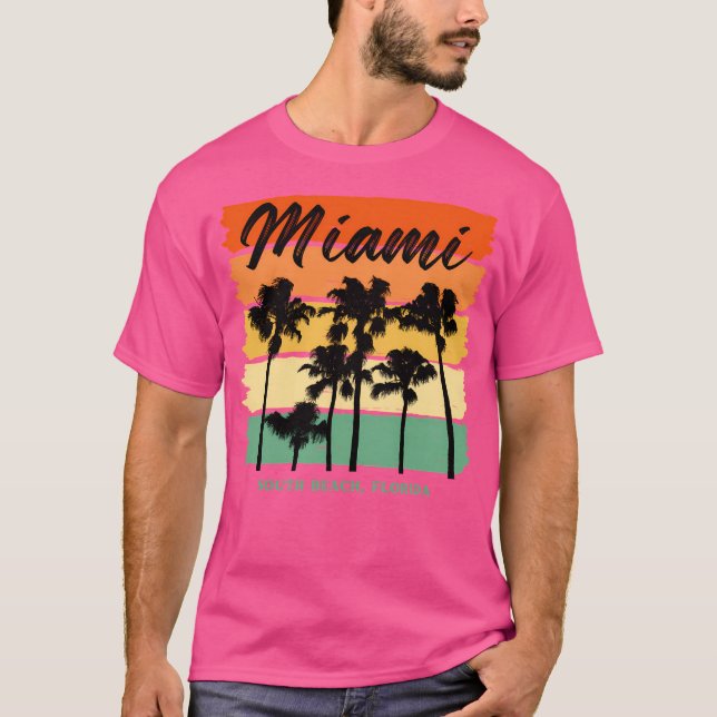 Miami South Beach T-Shirt (Vorderseite)