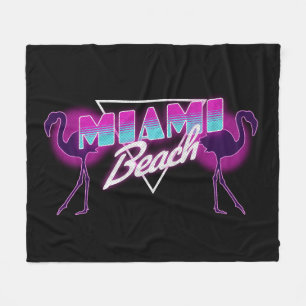 Miami Strand Fleecedecke