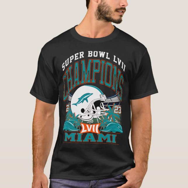 Miami Super Bowl Champions T-Shirt (Vorderseite)