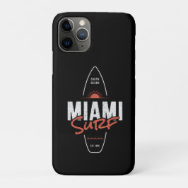 Miami Surf – Vintage-Strand-Sonnenuntergangs-Surfb Case-Mate iPhone Hülle