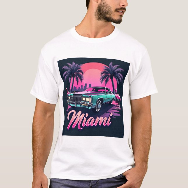 Miami-T-Shirt T-Shirt (Vorderseite)
