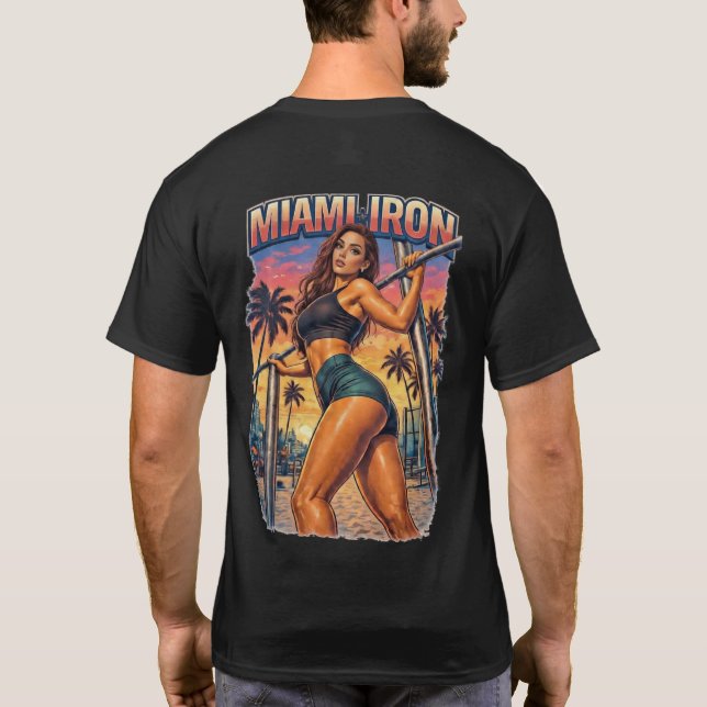 Miami-T-Shirt T-Shirt (Rückseite)