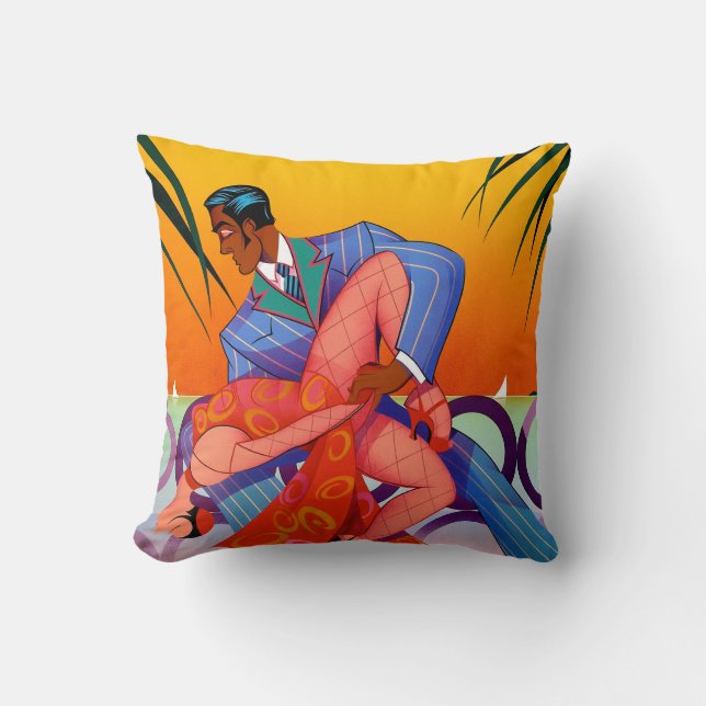 Miami-Tango-Kissen Kissen (Vorderseite)
