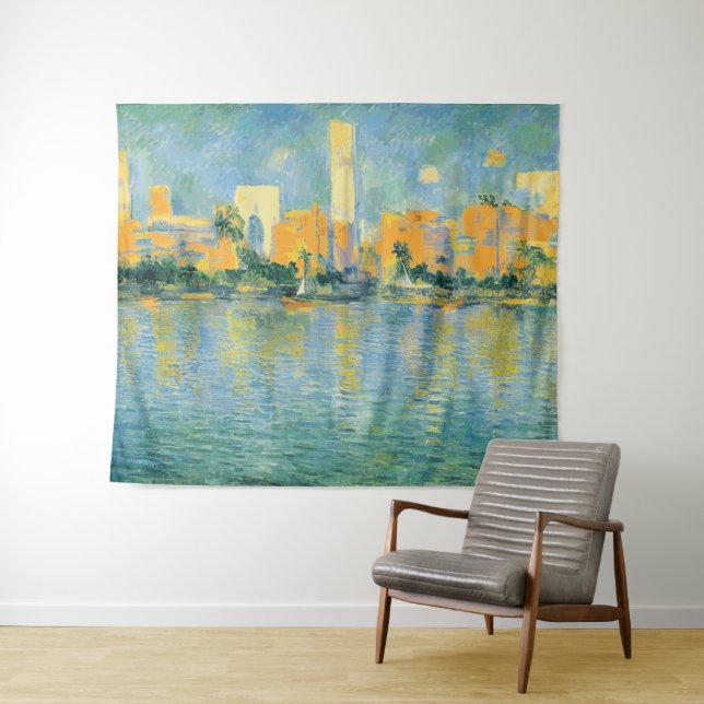 MIAMI - Tapestry Wandteppich (Beispiel (Horizontal))