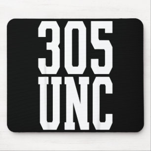 Miami unc 305 Vorwahl stolz mia Onkel Mousepad