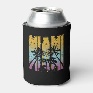 Miami Vacation Souvenir - Retro Beach Apparel Dosenkühler