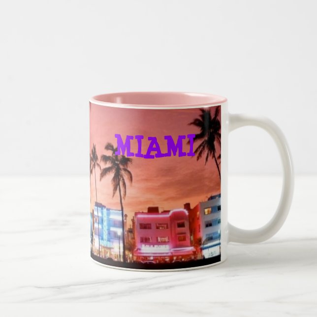 MIAMI ZWEIFARBIGE TASSE (Rechts)