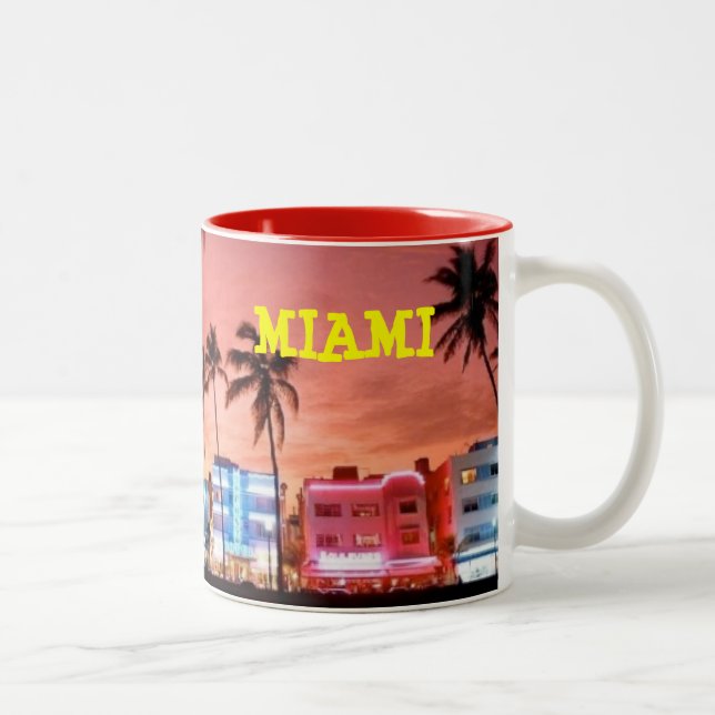 MIAMI ZWEIFARBIGE TASSE (Rechts)