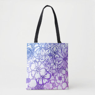 Miamiblumenentwurfs-Taschen-Tasche