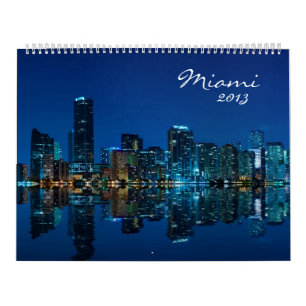 Miamiskyline-Foto-Kalender 2013 Kalender