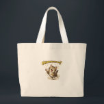 Miaowwwww! | Funny Cat Tote Bag for Cat Lovers Jumbo Stoffbeutel<br><div class="desc">Carry your love for cats everywhere with this fun "Miaowwwww!" tote bag. Whether you're shopping,  heading to the beach,  or just running errands,  this bag is both stylish and practical. Perfect for cat lovers who love to show off their feline enthusiasm. A great gift for any cat lover!</div>