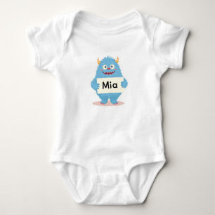 Mia's MonsterBuddy Baby Strampler