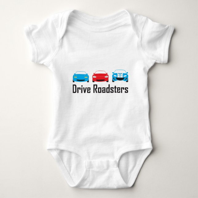 miata 3 Gens Baby Strampler (Vorderseite)