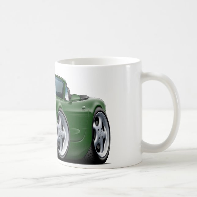 Miata grünes Auto 1999-05 Kaffeetasse (Rechts)