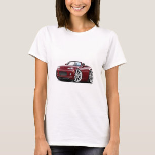 Miata kastanienbraunes Auto 2006-08 T-Shirt