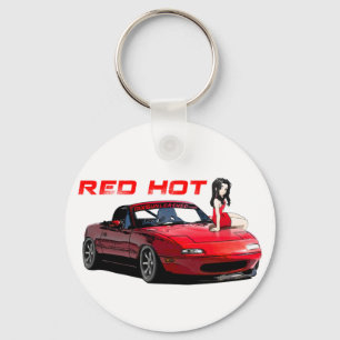 Miata MX-5 glühend Schlüsselanhänger