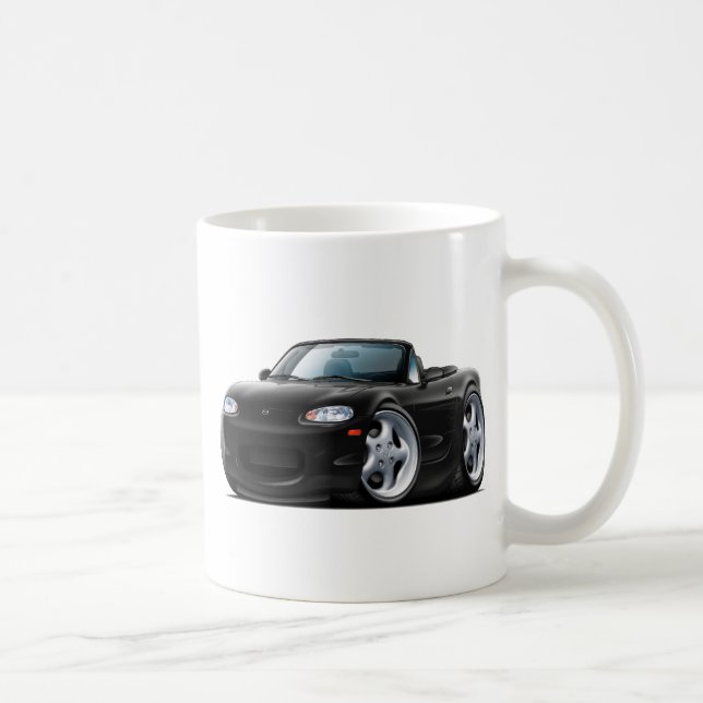 Miata schwarzes Auto 1999-05 Tasse (Rechts)