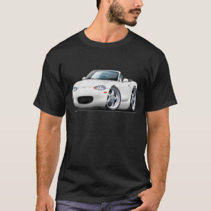 Miata Weiß-Auto 1999-05 T-Shirt
