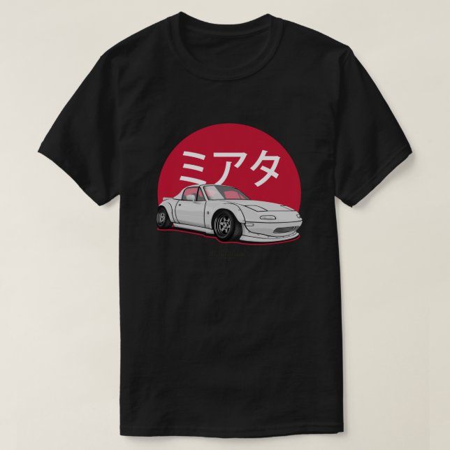 Miata (weiß) Essenzieller T - Shirt (Design vorne)