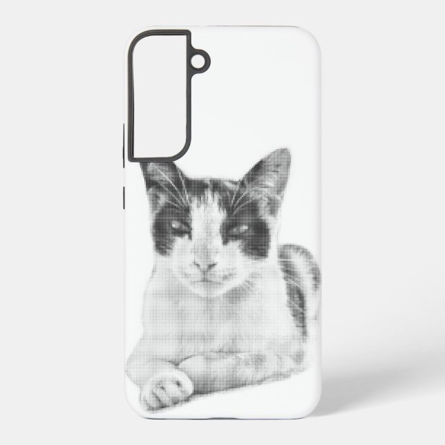 Miau-Halfton Samsung Galaxy Hülle (Rückseite)