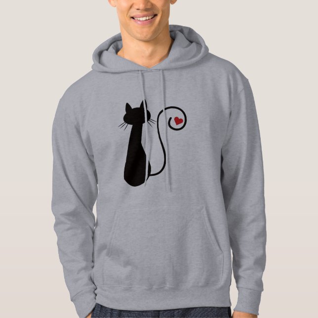 Miau Hoodie (Vorderseite)