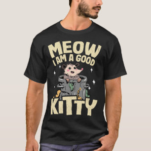 Miau, ich bin ein guter Kitzel-Witz Opossum Meme P T-Shirt